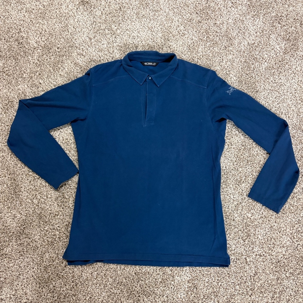 Arc'teryx Men's Navy Polo Shirt